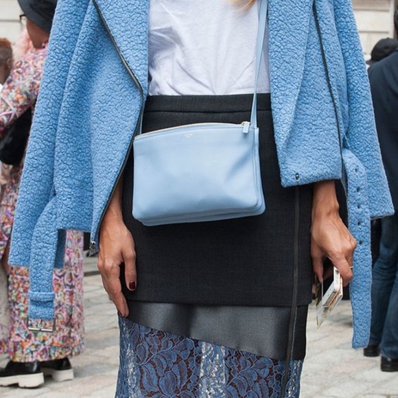 Celine Trio Bag Light Blue - Picture 4 of 4